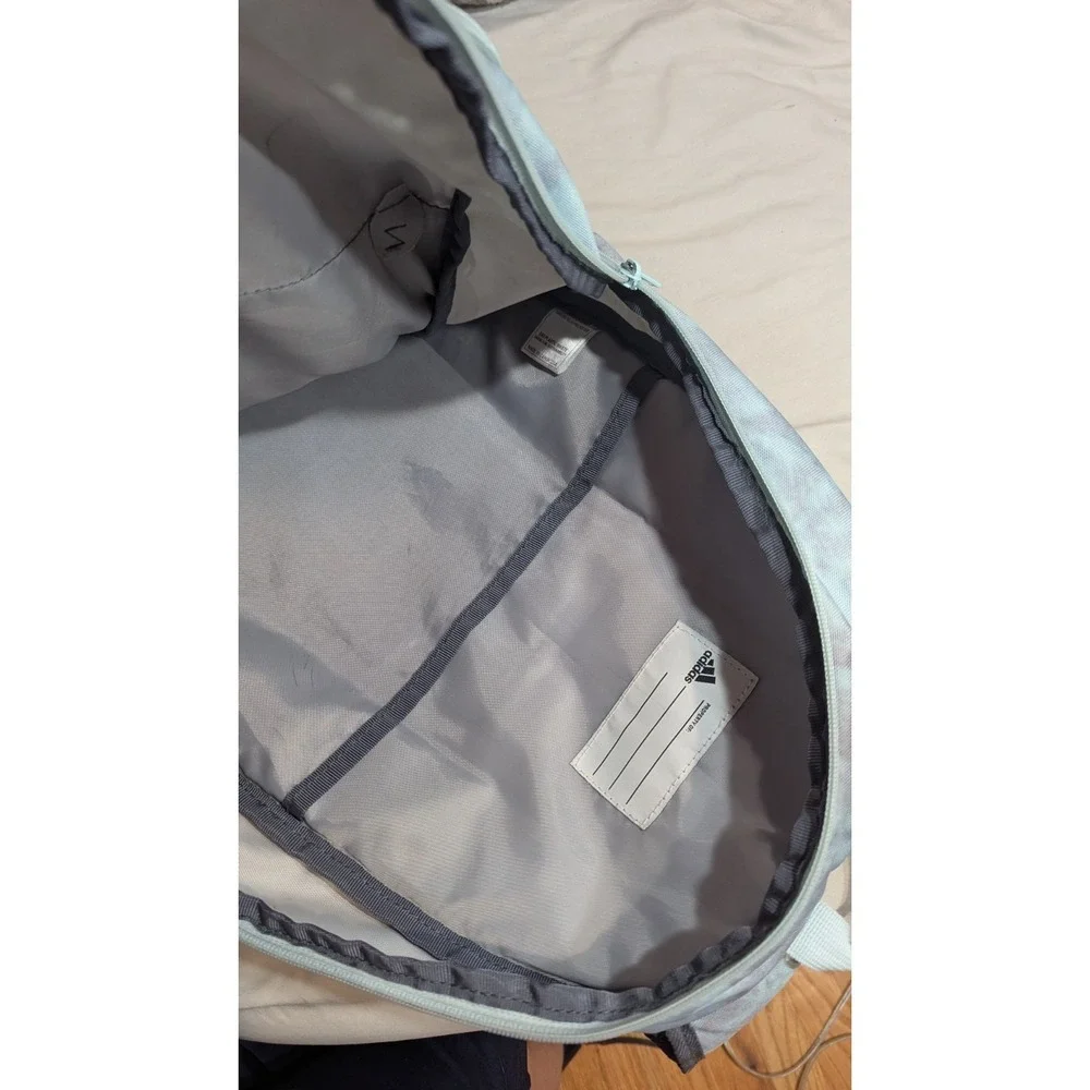 Adidas Backpack large Aqua Marine Sports School‎ College University multi pocket